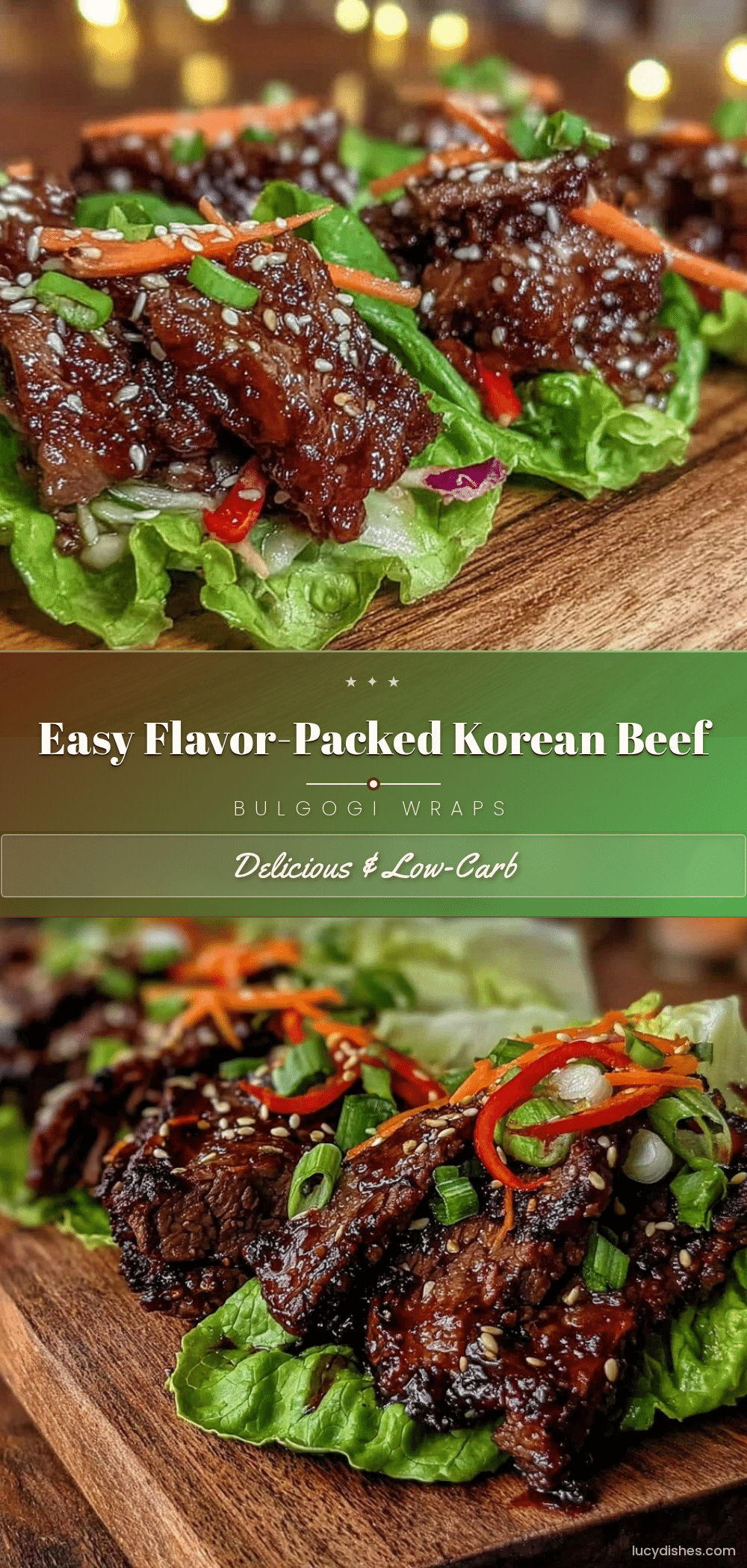 korean beef bulgogi lettuce wraps recipe