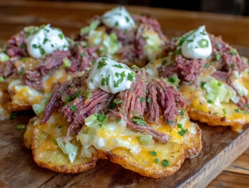 loaded Irish nachos - featured image