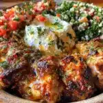 Mediterranean chicken bowls - featured image