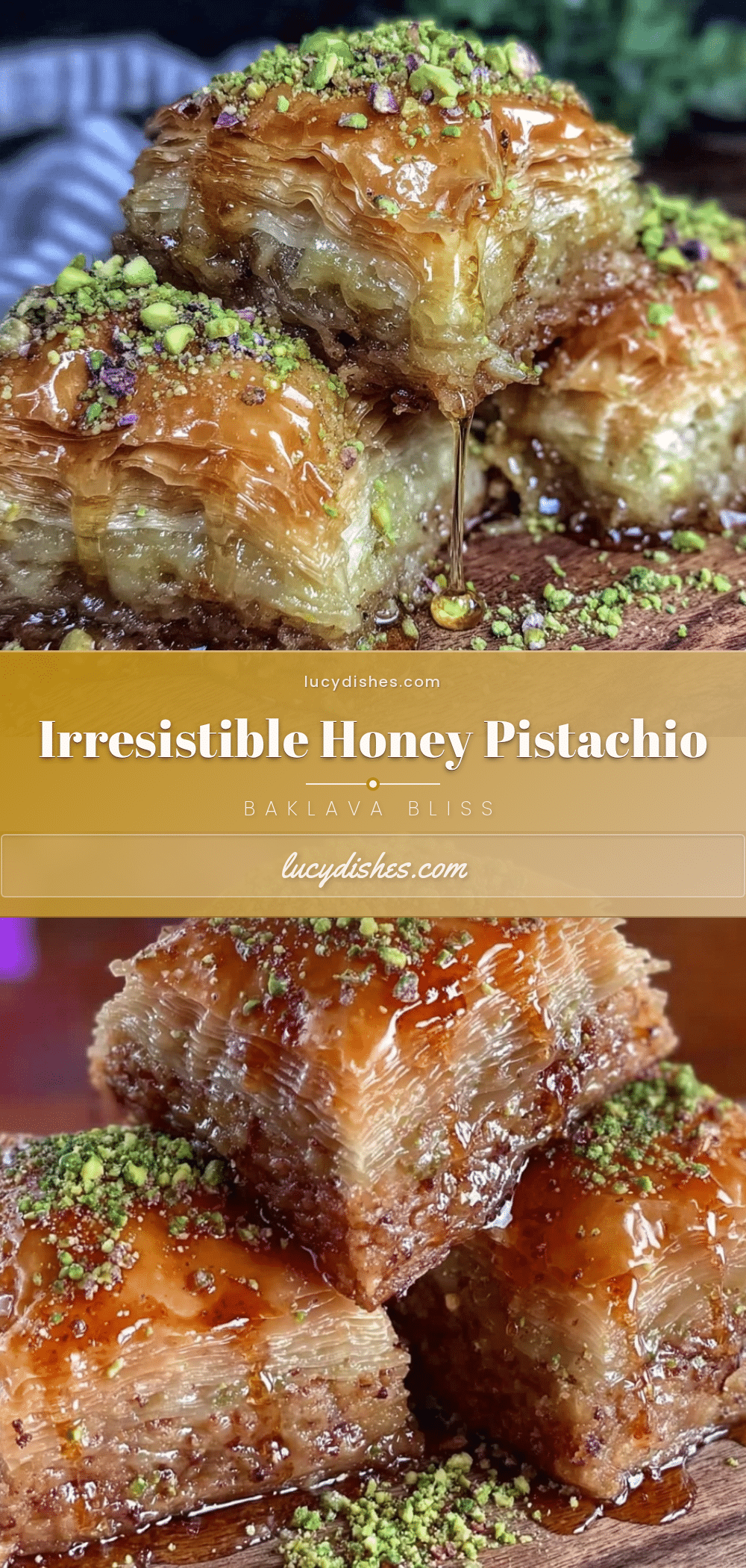 Mediterranean honey baklava recipe