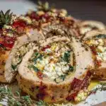 Mediterranean stuffed chicken breast - featured image