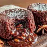 mexican chocolate lava cakes - featured image