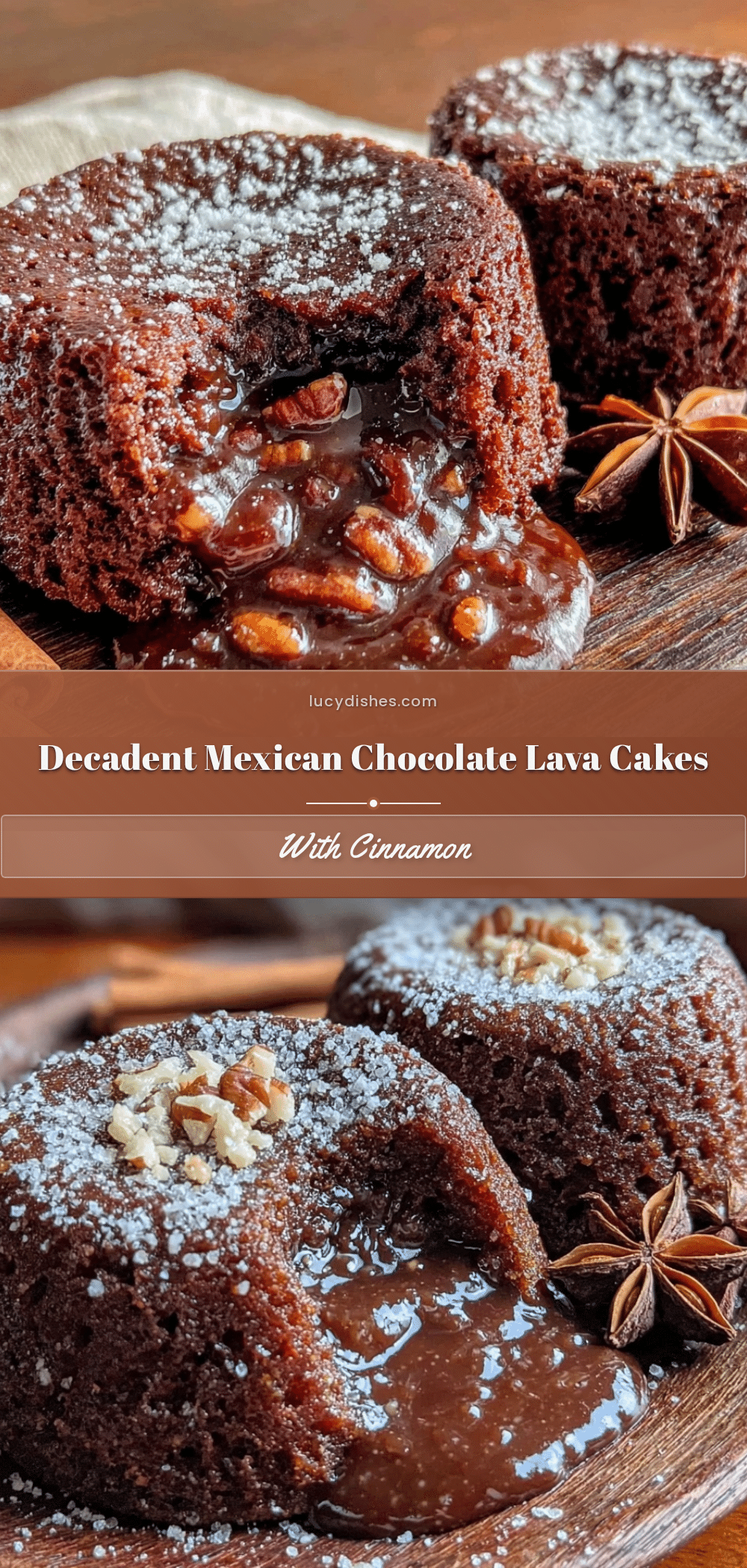 mexican chocolate lava cakes recipe