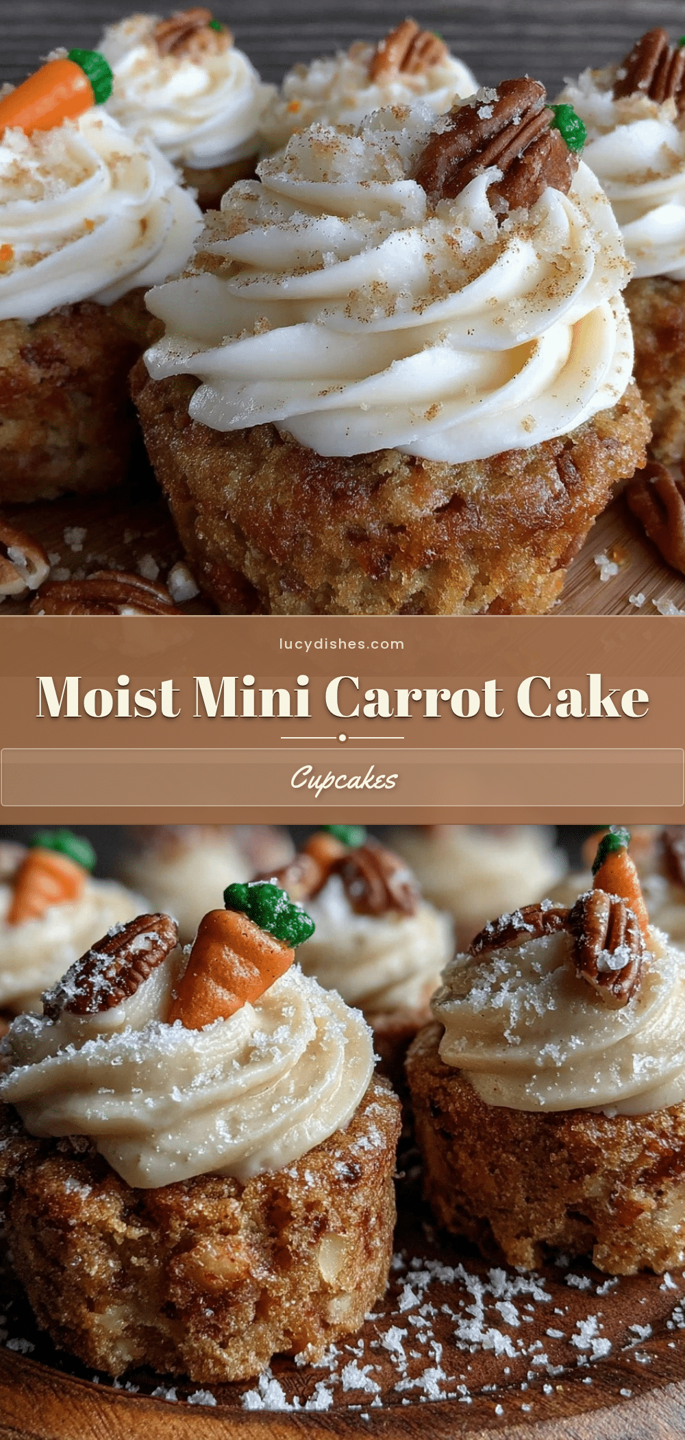 mini carrot cake cupcakes recipe