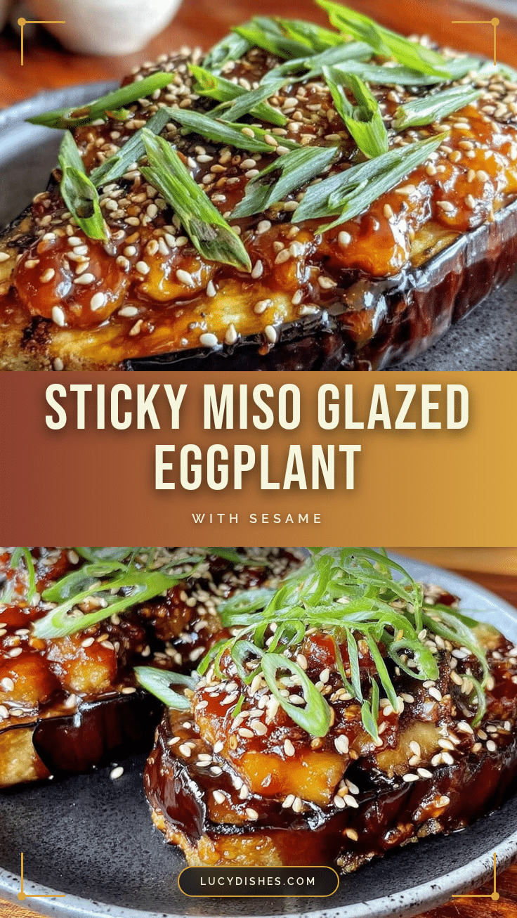 miso glazed eggplant recipe
