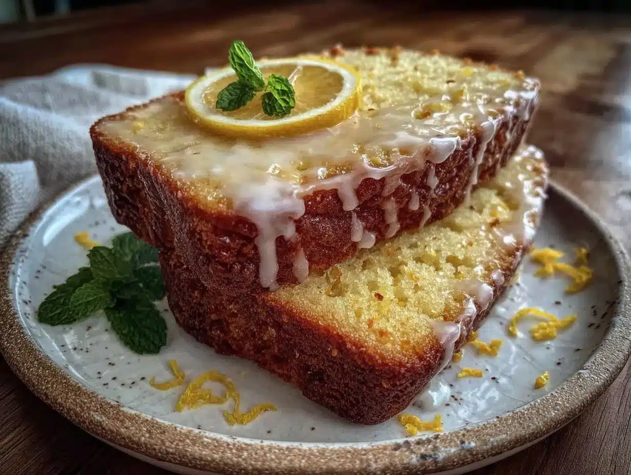 moist copycat starbucks lemon loaf cake preparation steps