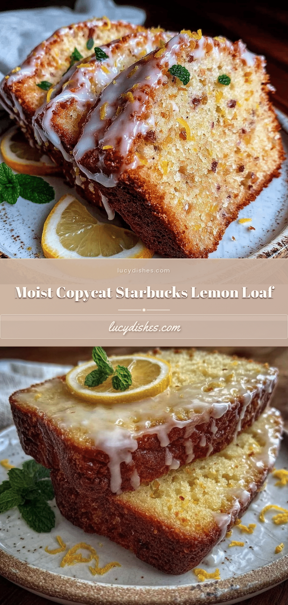 moist copycat starbucks lemon loaf cake recipe
