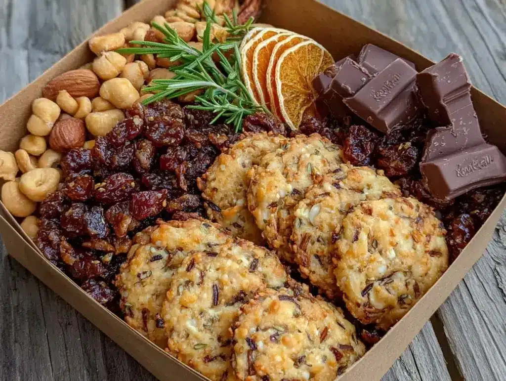 no-refrigeration road trip snack box - featured image