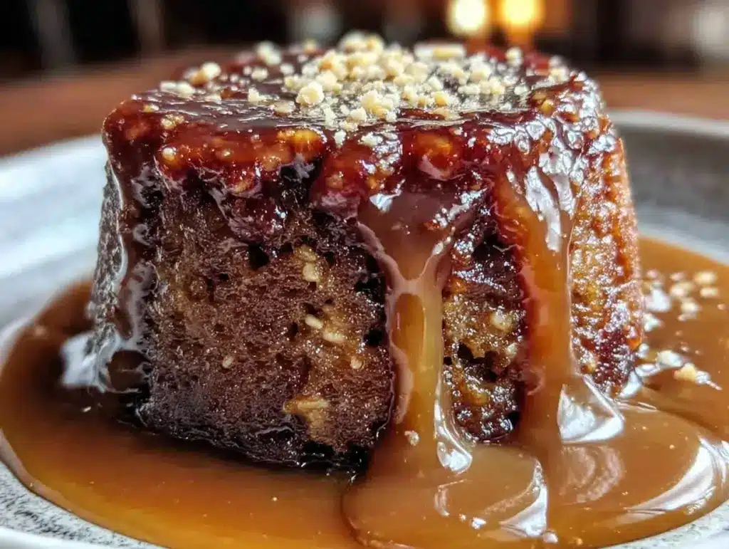 oatmeal stout sticky toffee pudding - featured image