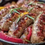 one-pan Italian sausage and peppers recipe - featured image