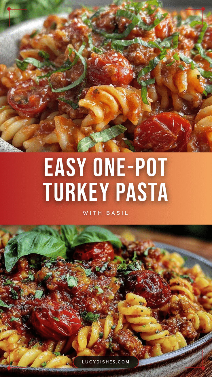 one-pot ground turkey pasta recipe