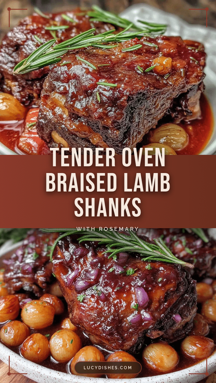 oven braised lamb shanks recipe