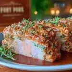 oven roasted rack of pork - featured image