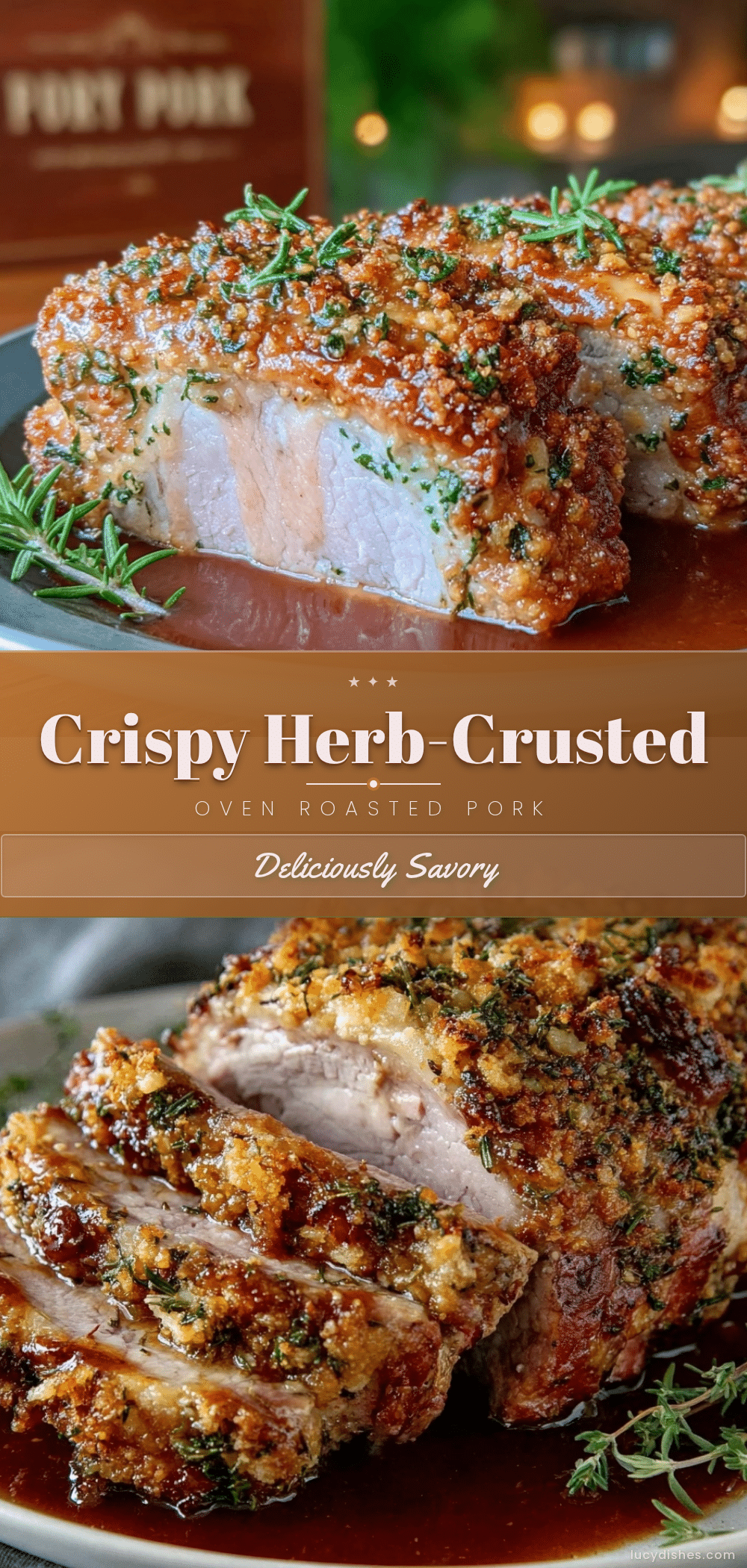 oven roasted rack of pork recipe