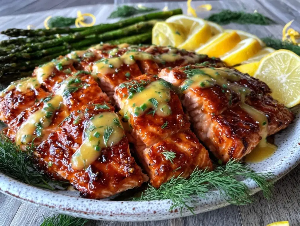 perfect glazed salmon - featured image