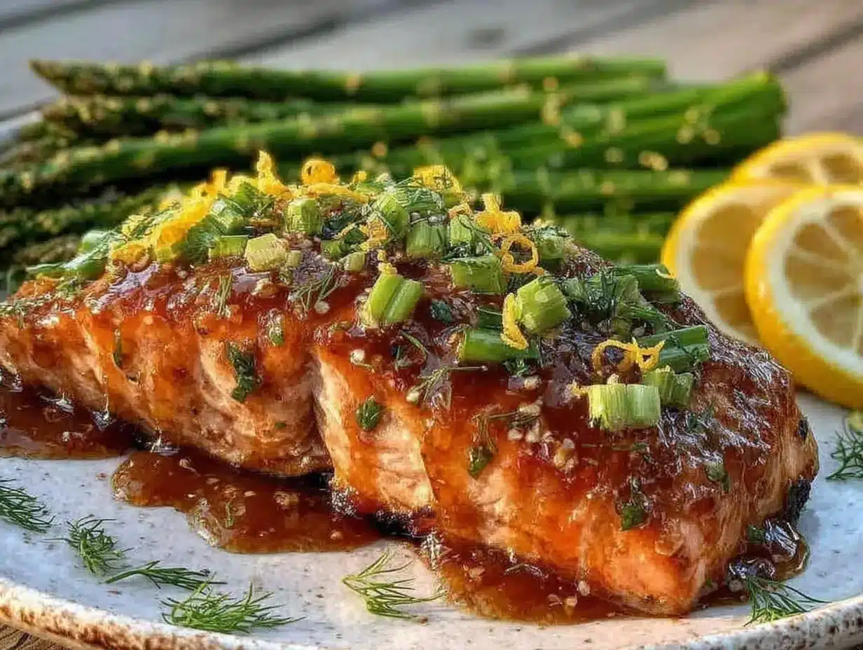 perfect glazed salmon preparation steps
