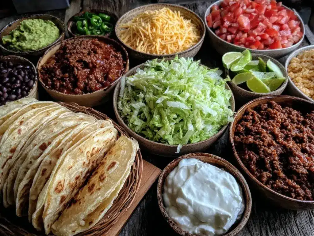 perfect taco bar setup - featured image