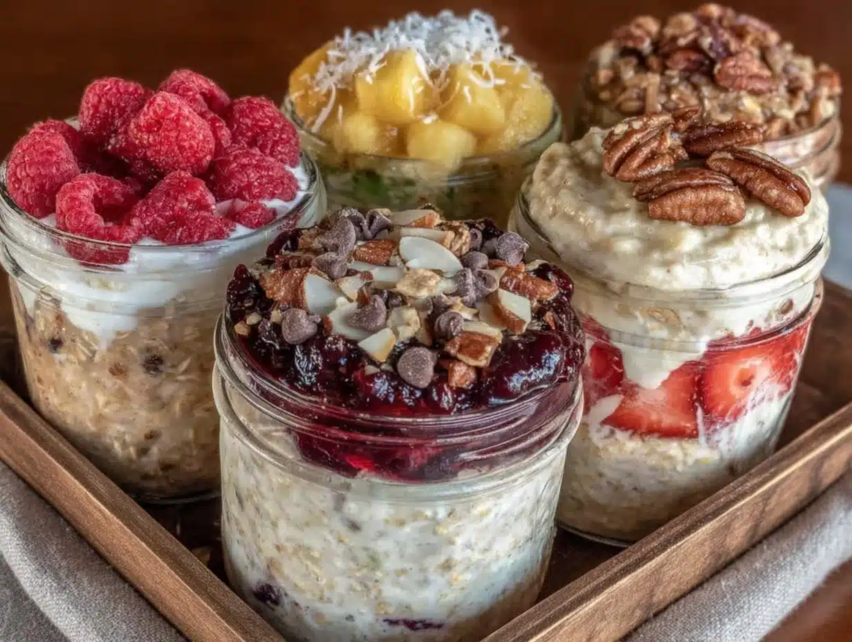 protein-packed overnight oats preparation steps