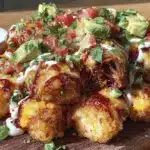 pulled pork tater tot nachos - featured image