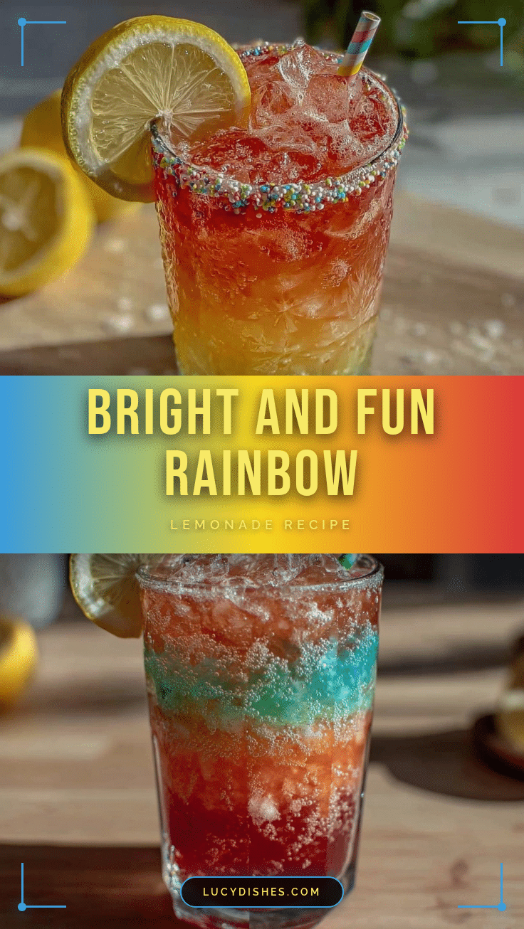 rainbow lemonade drink recipe for kids recipe