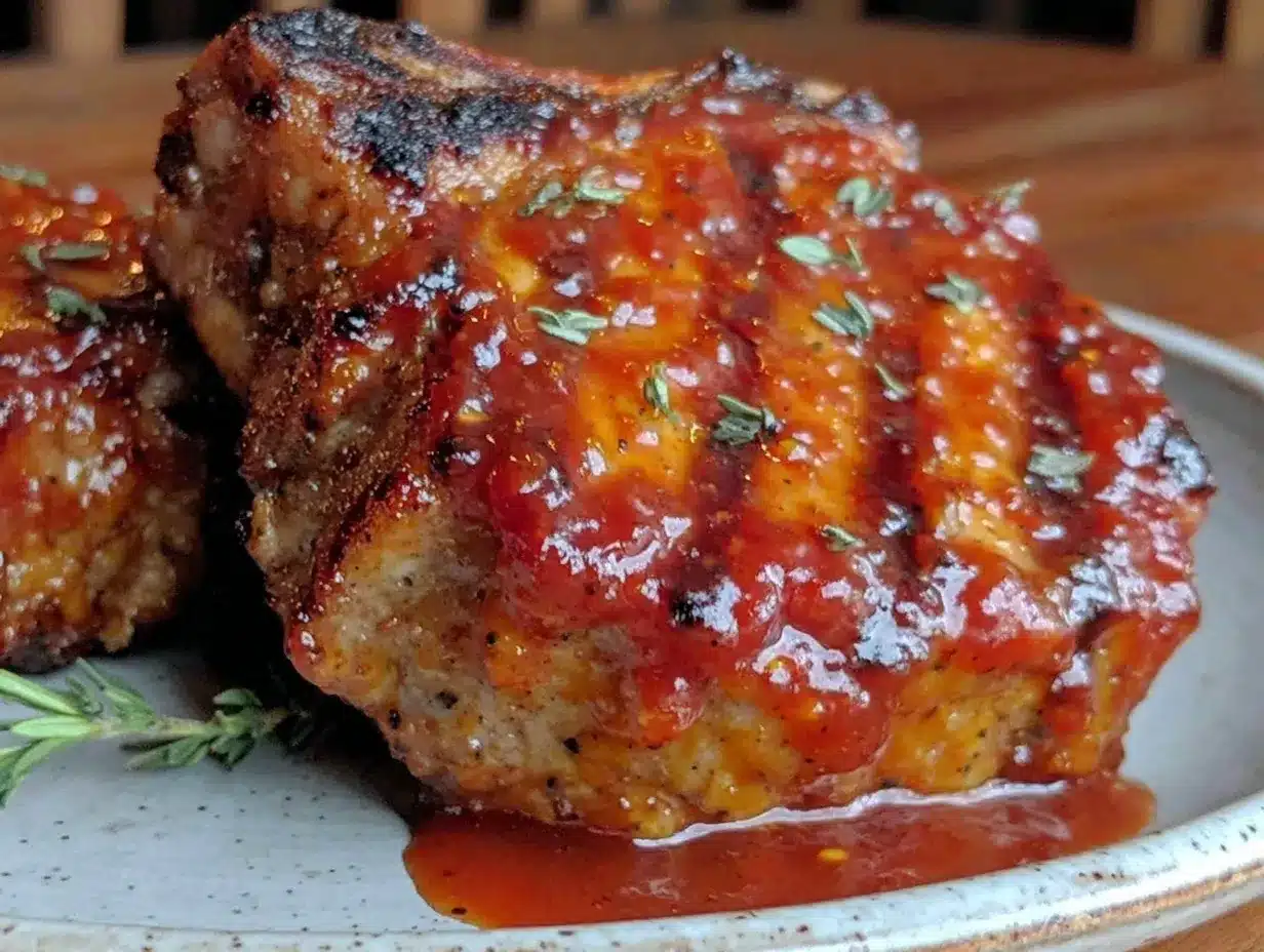 reverse sear bone-in pork chops preparation steps