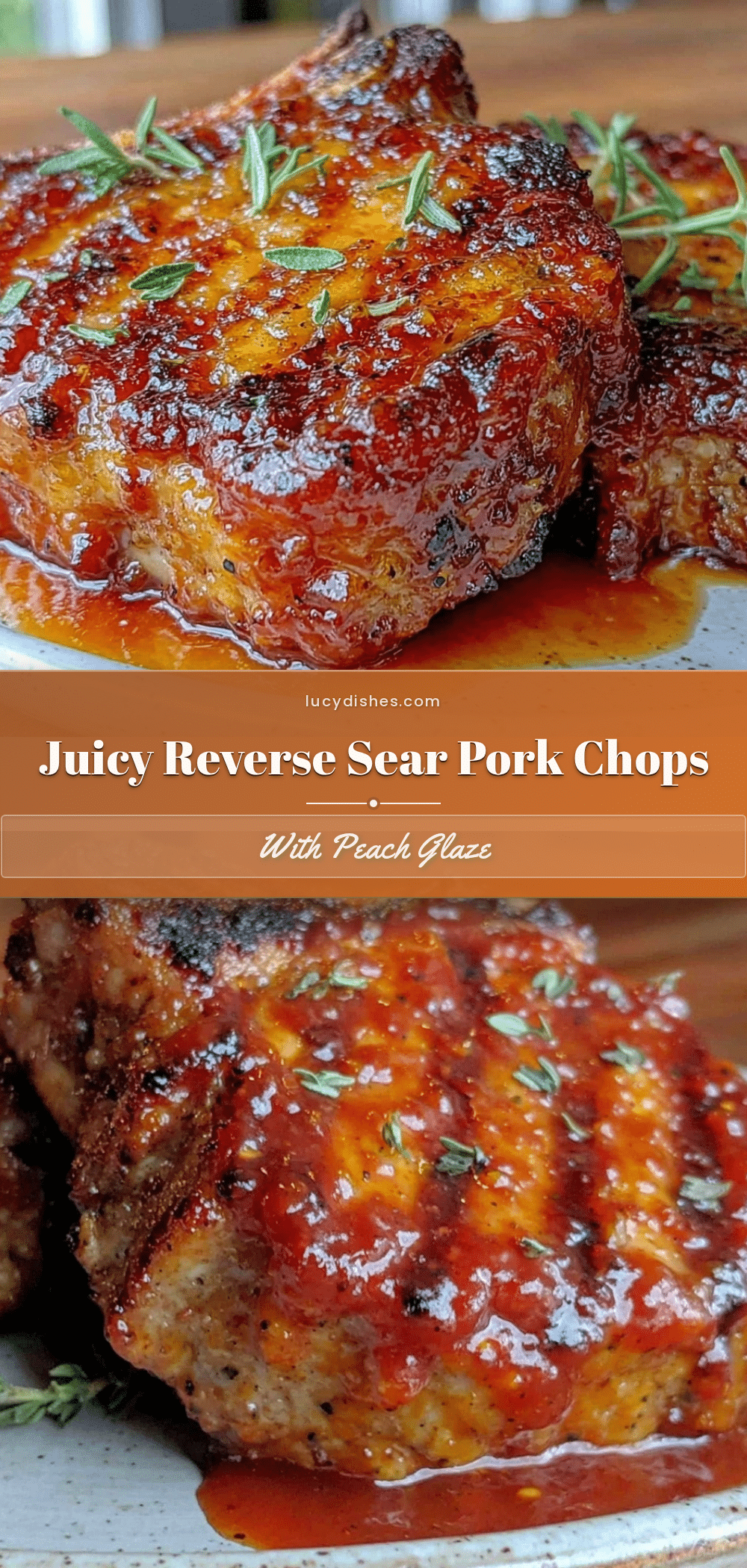 reverse sear bone-in pork chops recipe