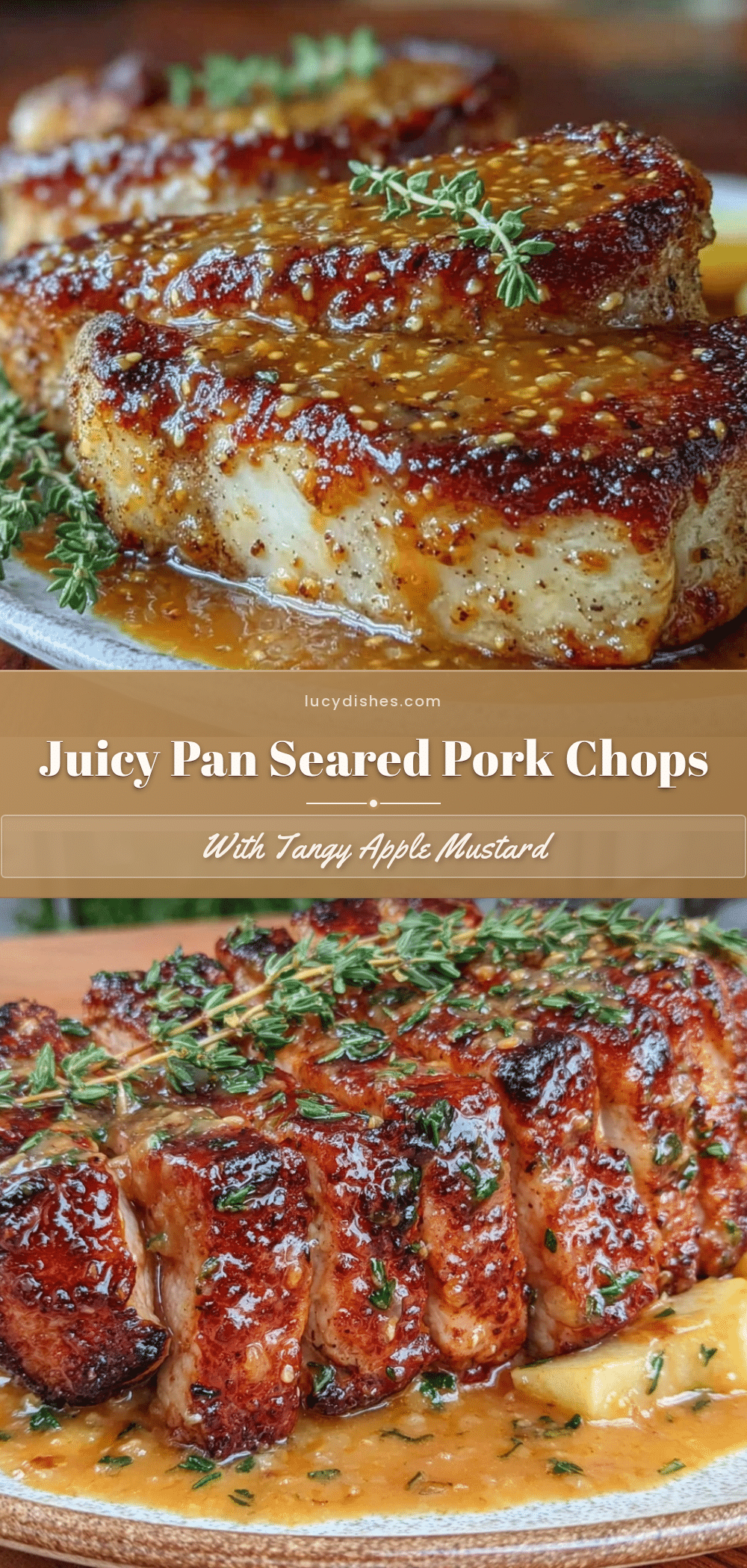 savory pan seared pork chops recipe