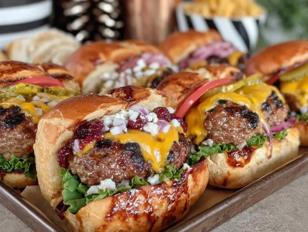 sheet pan hot dogs and burgers - featured image