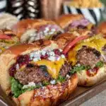 sheet pan hot dogs and burgers - featured image