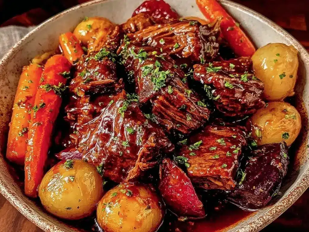 slow cooker dublin beef stew - featured image