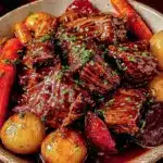 slow cooker dublin beef stew - featured image