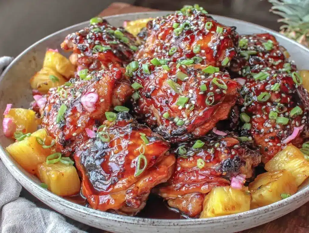 slow cooker teriyaki chicken - featured image