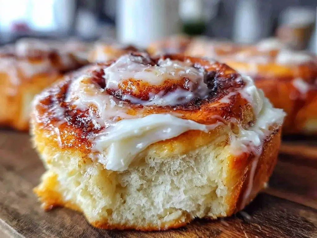 sourdough discard cinnamon rolls - featured image