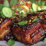 sticky Asian pork belly - featured image