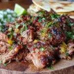 tender crockpot carnitas - featured image