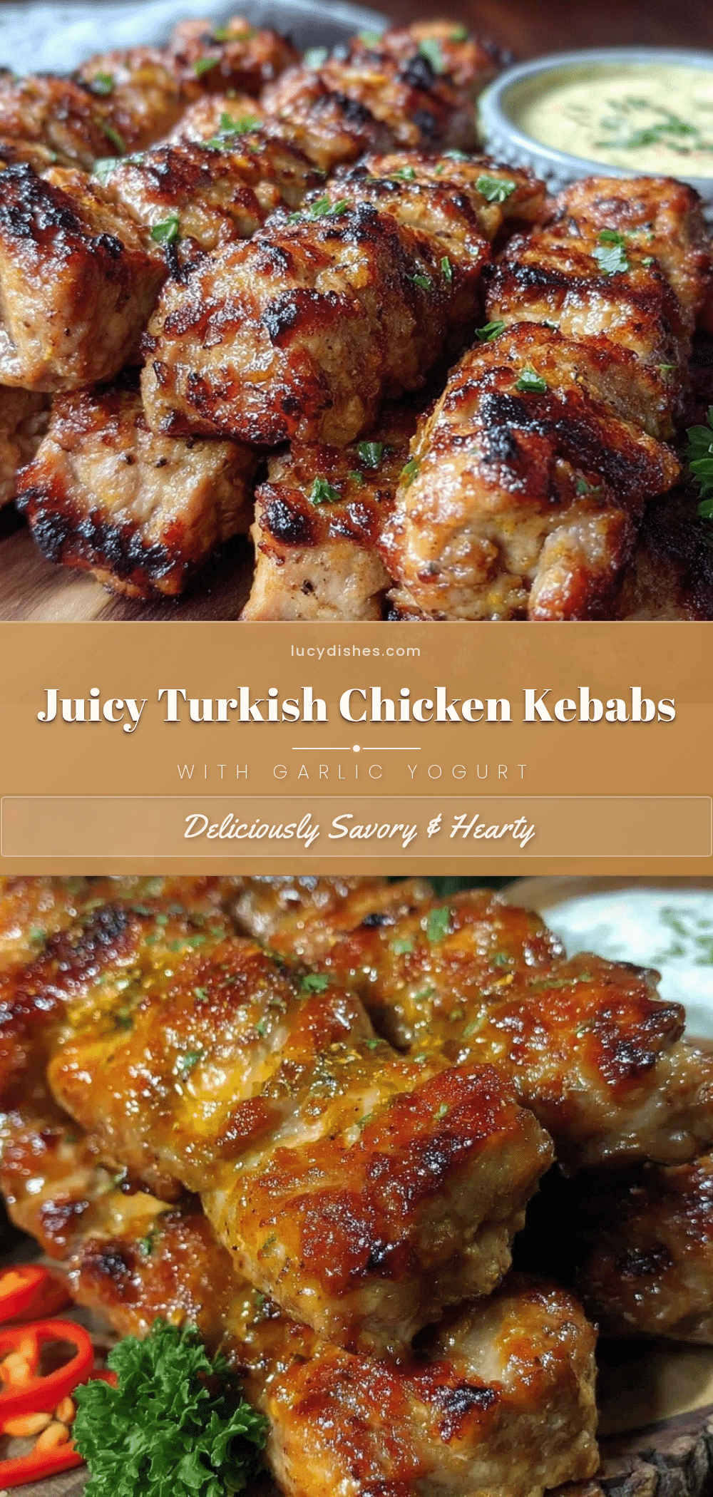 Turkish chicken kebabs recipe