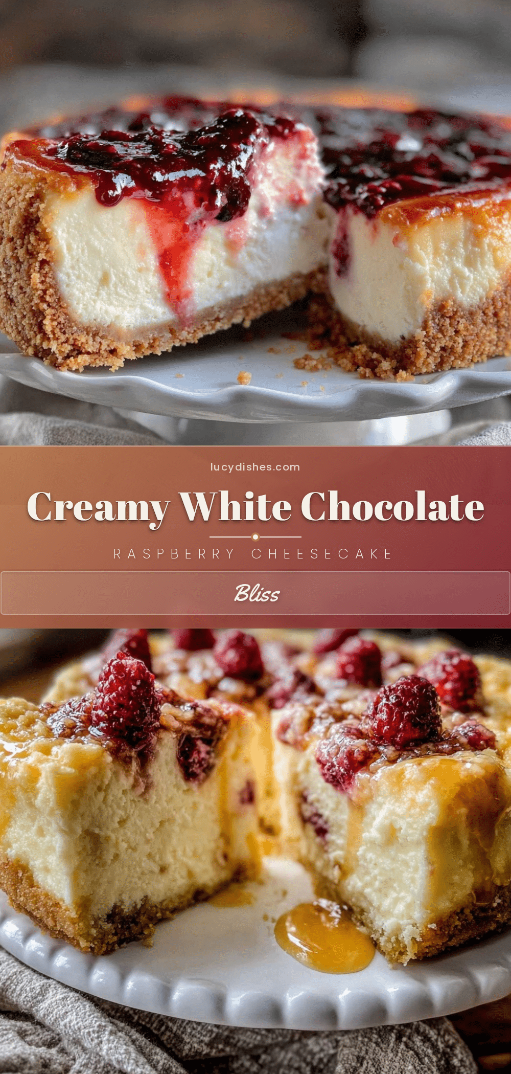 white chocolate raspberry cheesecake recipe