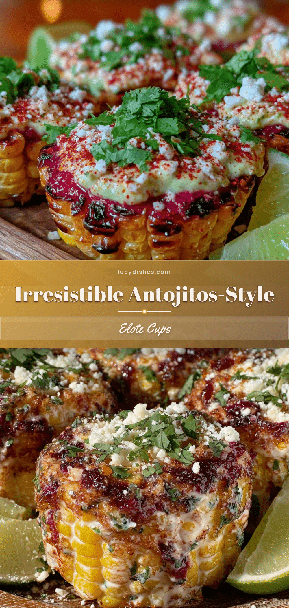 antojitos-style elote cups recipe