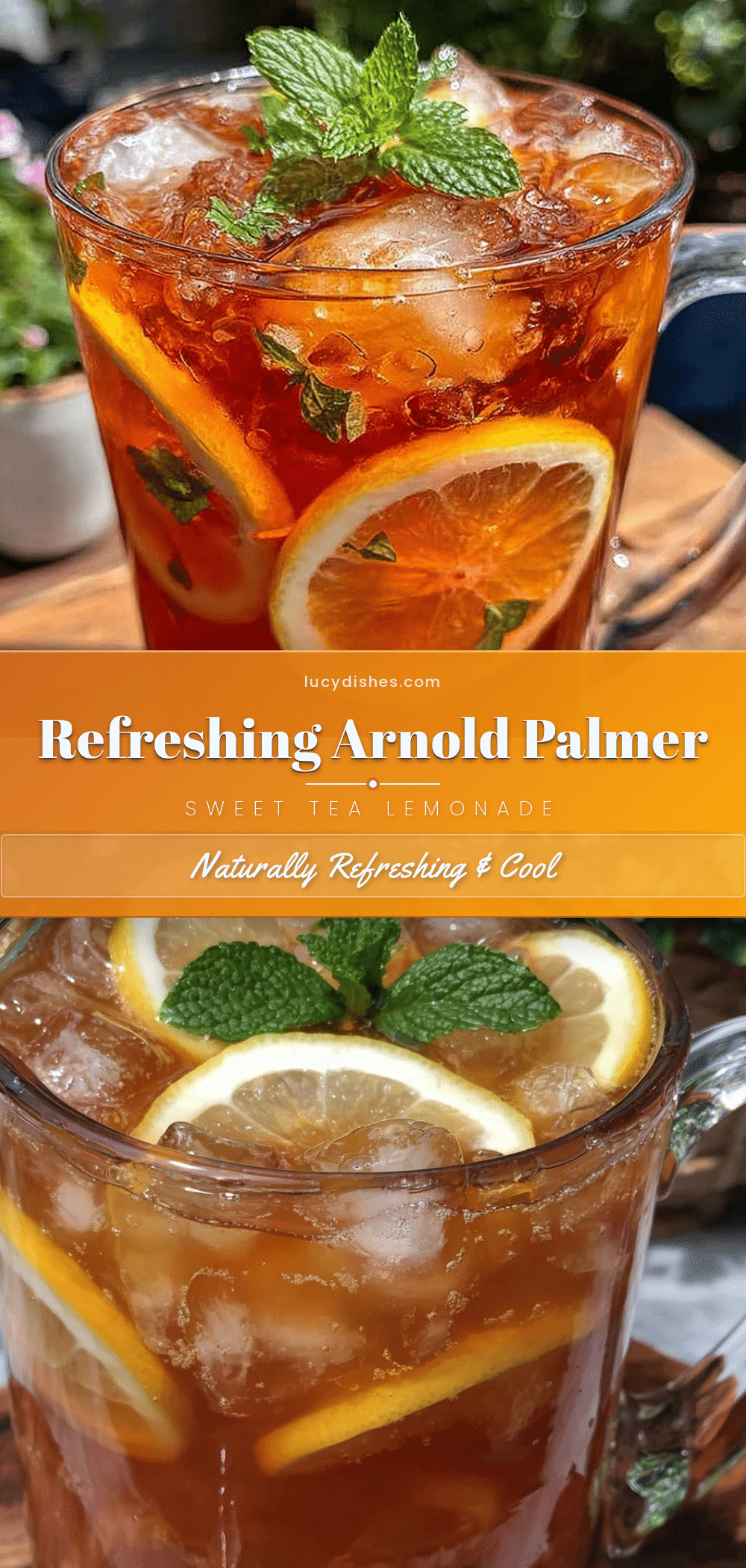 Arnold Palmer sweet tea lemonade recipe
