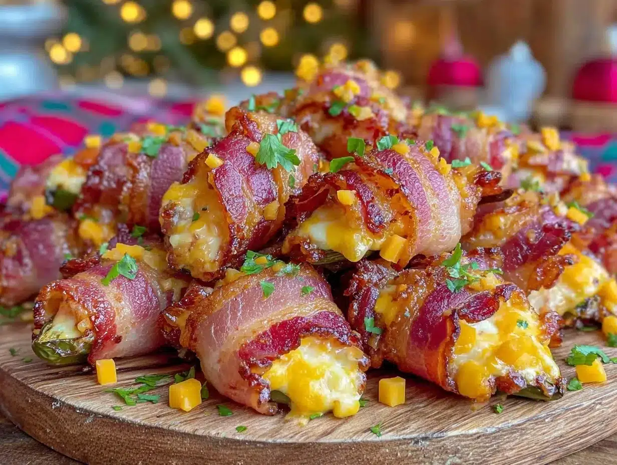 bacon wrapped jalapeño popper bites preparation steps