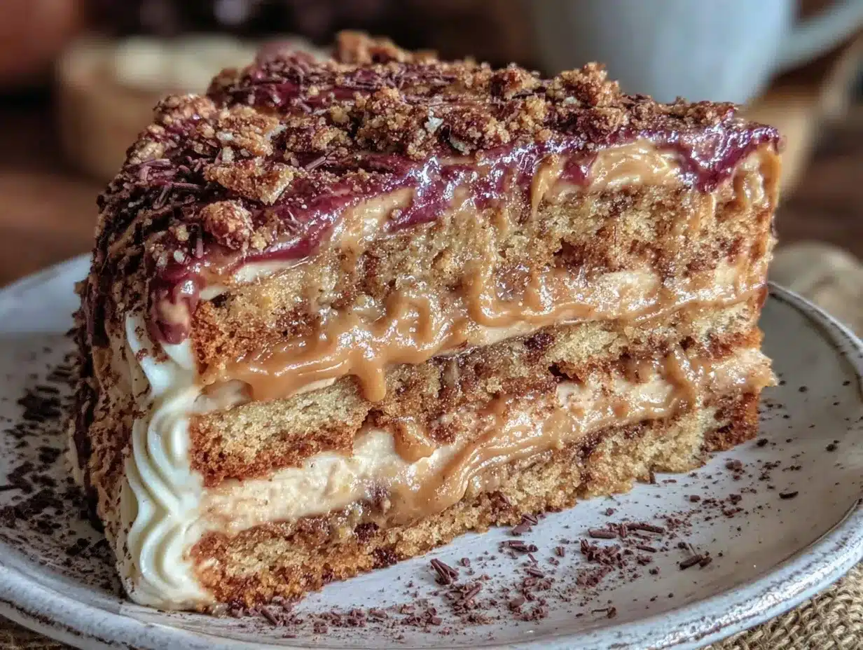 ballerina cappuccino cake preparation steps