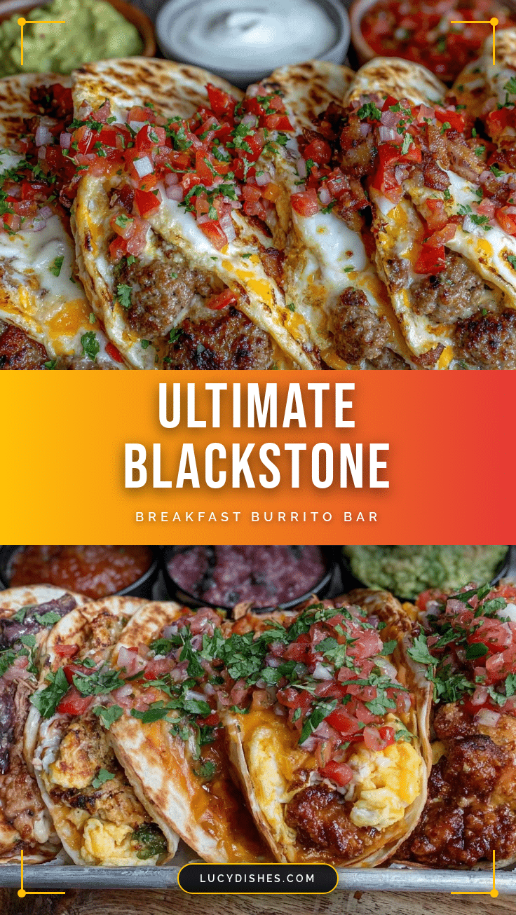 blackstone breakfast burrito bar recipe