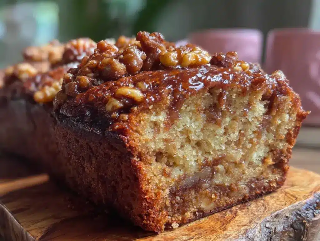 brown butter banana bread - featured image