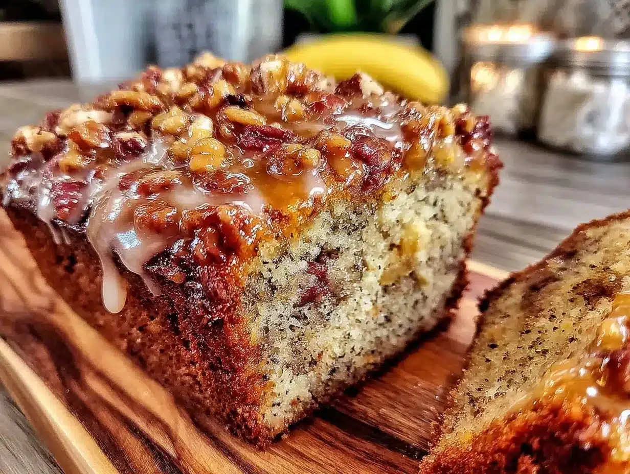 brown butter banana bread preparation steps