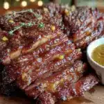 brown sugar glazed ham - featured image