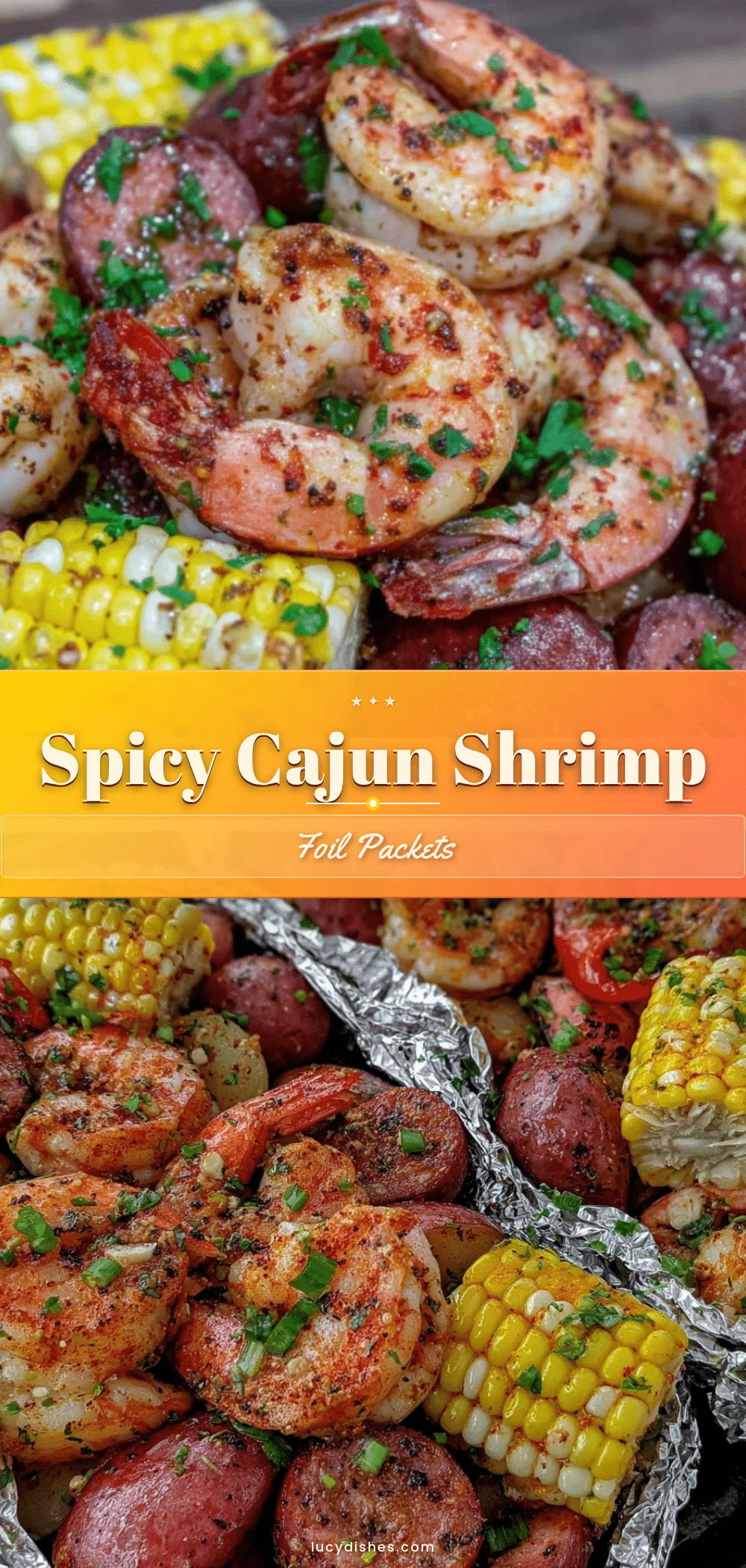 cajun shrimp boil foil packets recipe