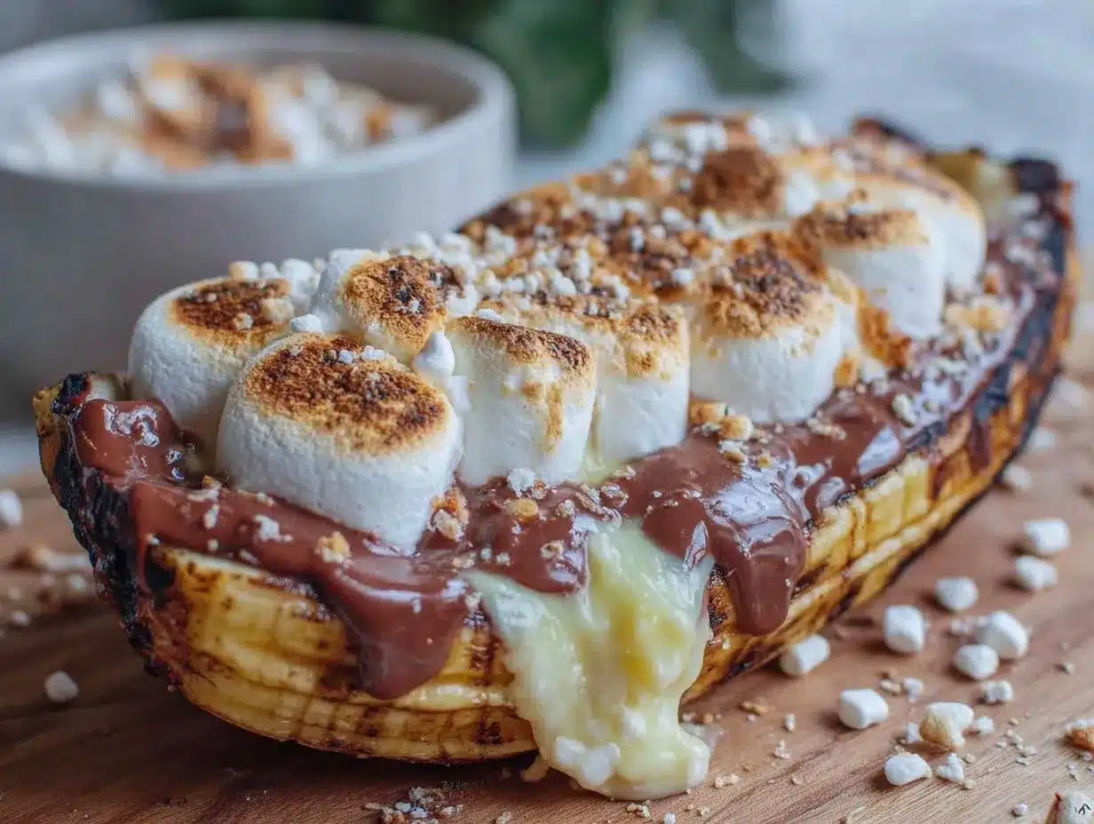 campfire banana boats preparation steps