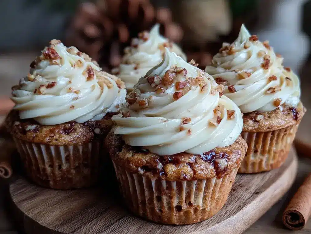 carrot cake cupcakes - featured image