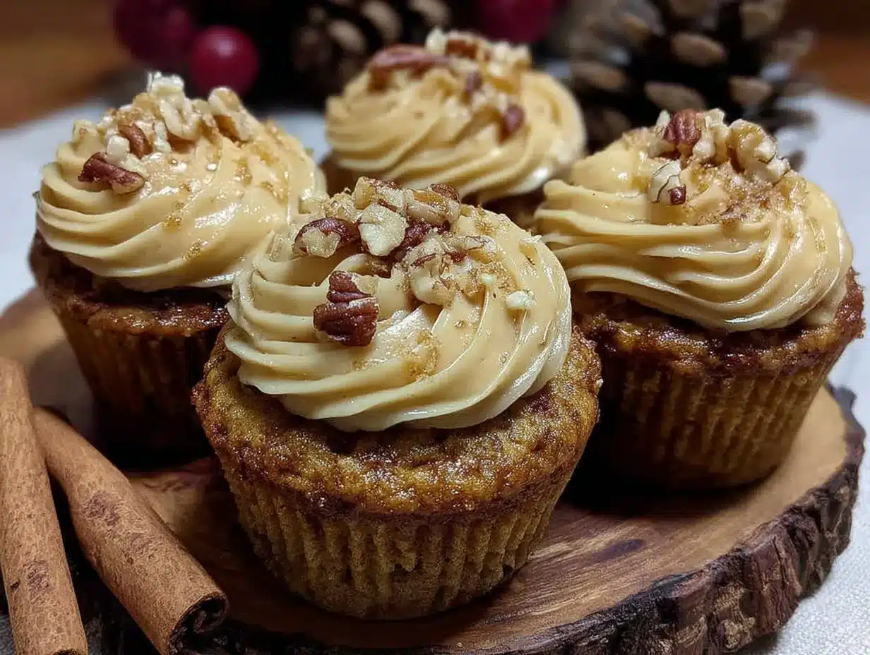 carrot cake cupcakes preparation steps
