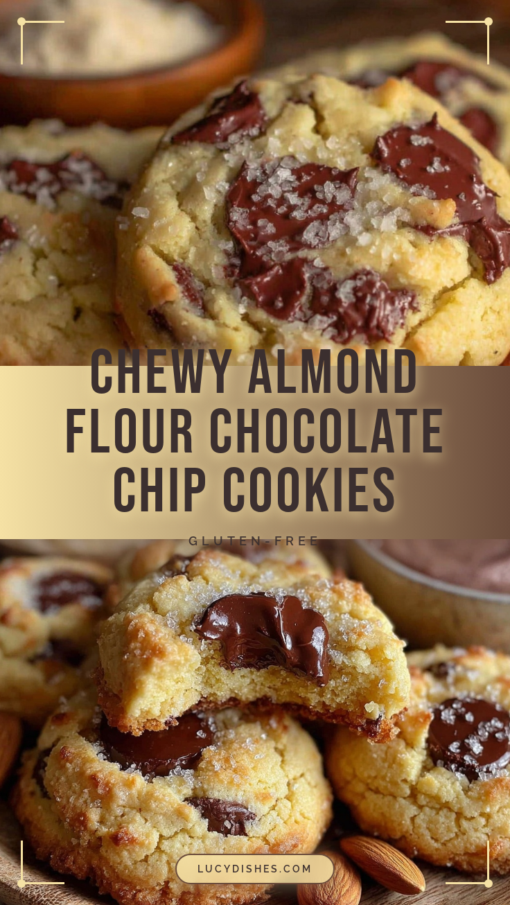 chewy almond flour chocolate chip cookies gluten-free recipe